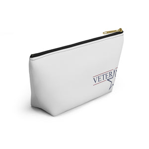 Accessory Pouch w T-bottom- White