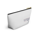 Accessory Pouch w T-bottom- White