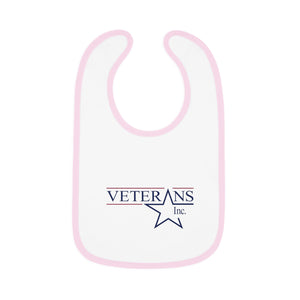 Baby Contrast Trim Jersey Bib