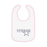 Baby Contrast Trim Jersey Bib