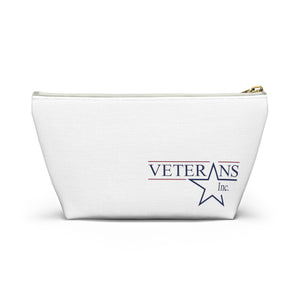 Accessory Pouch w T-bottom- White