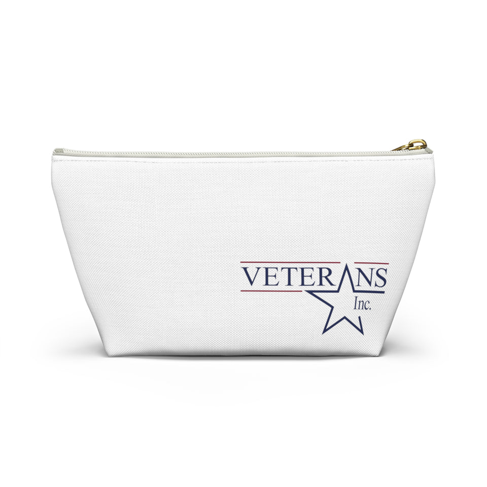 Accessory Pouch w T-bottom- White