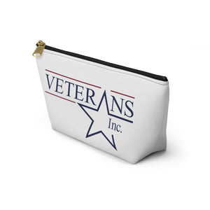 Accessory Pouch w T-bottom- White