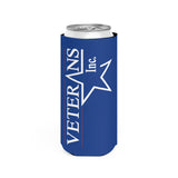 Slim Can Cooler- Blue