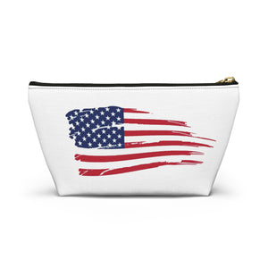 Accessory Pouch w T-bottom- Flag