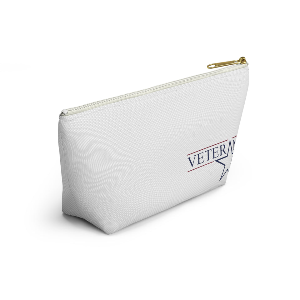 Accessory Pouch w T-bottom- White