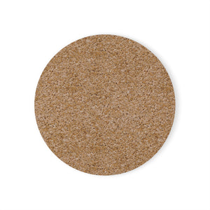 Cork Back Coaster- Blue