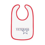 Baby Contrast Trim Jersey Bib