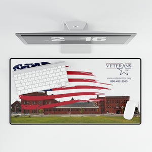 Desk Mat - Veterans Inc. with flag