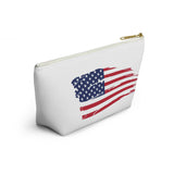 Accessory Pouch w T-bottom- Flag