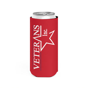 Slim Can Cooler- Red