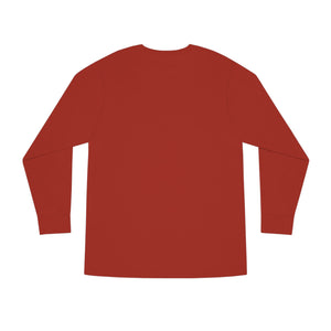 Unisex Long Sleeve Crewneck- Red