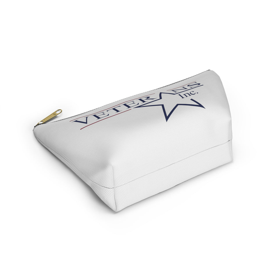 Accessory Pouch w T-bottom- White