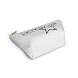 Accessory Pouch w T-bottom- White