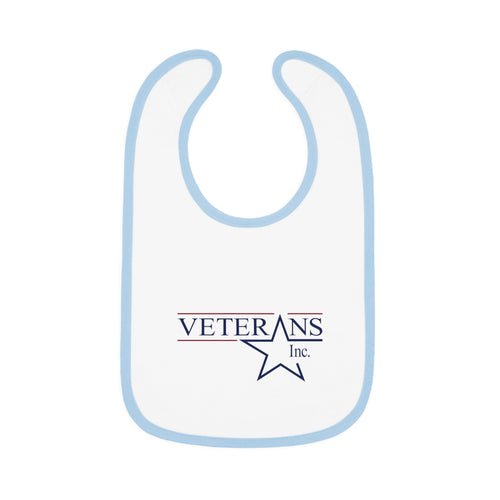 Baby Contrast Trim Jersey Bib