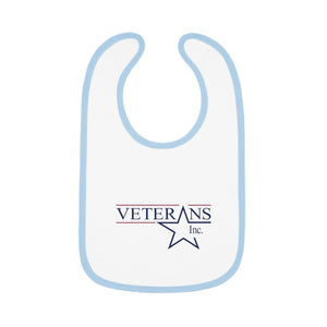 Baby Contrast Trim Jersey Bib