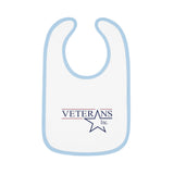 Baby Contrast Trim Jersey Bib