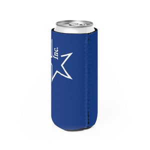 Slim Can Cooler- Blue