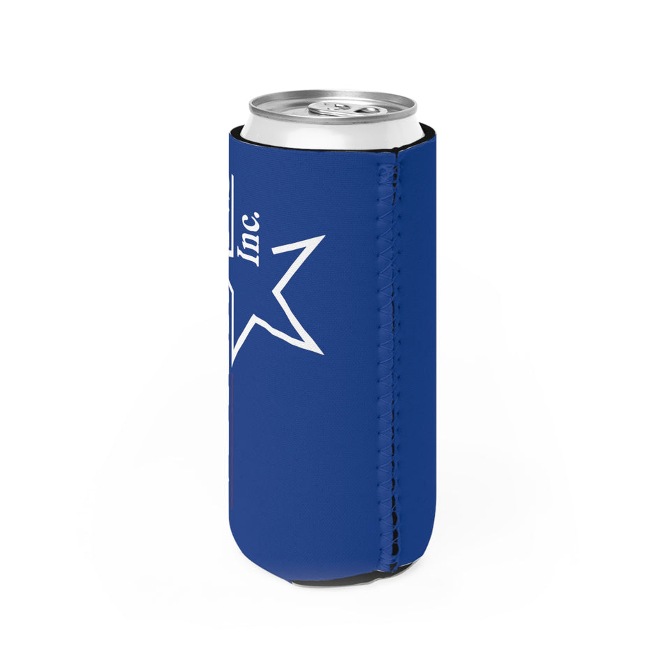 Slim Can Cooler- Blue