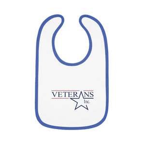 Baby Contrast Trim Jersey Bib