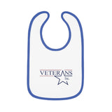 Baby Contrast Trim Jersey Bib
