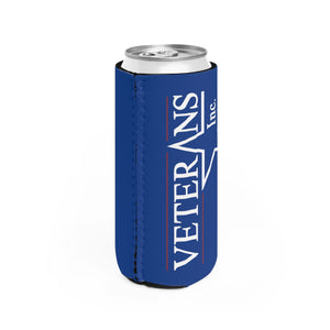 Slim Can Cooler- Blue
