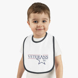Baby Contrast Trim Jersey Bib