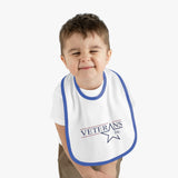 Baby Contrast Trim Jersey Bib