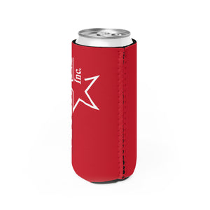Slim Can Cooler- Red