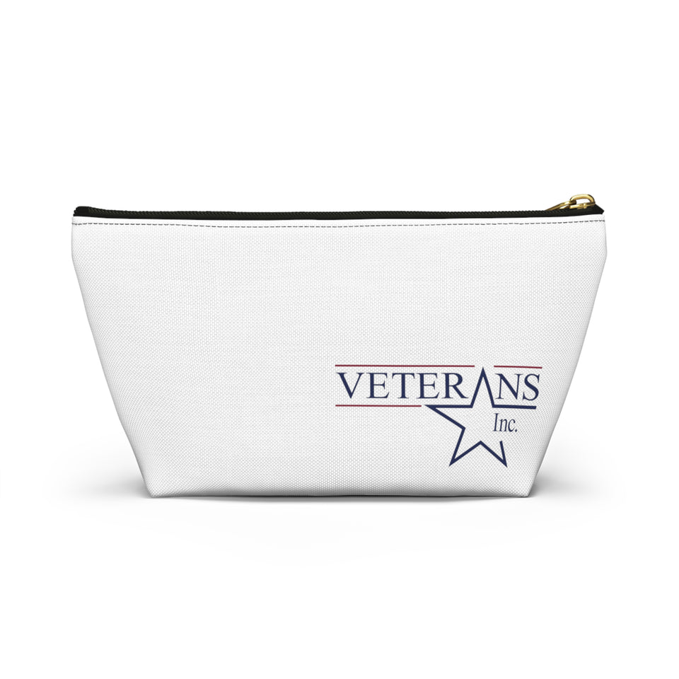Accessory Pouch w T-bottom- White
