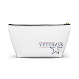 Accessory Pouch w T-bottom- White