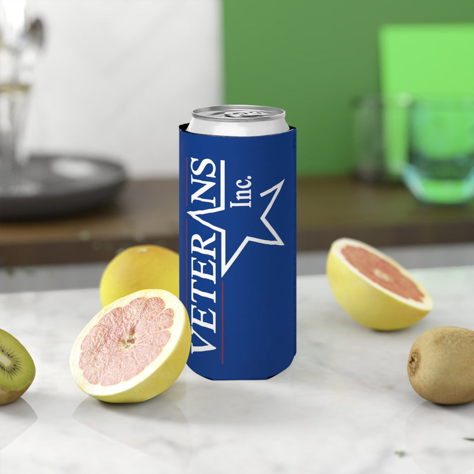 Slim Can Cooler- Blue