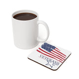 Cork Back Coaster- White
