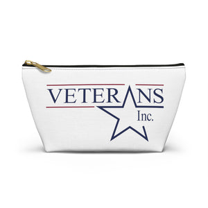Accessory Pouch w T-bottom- White