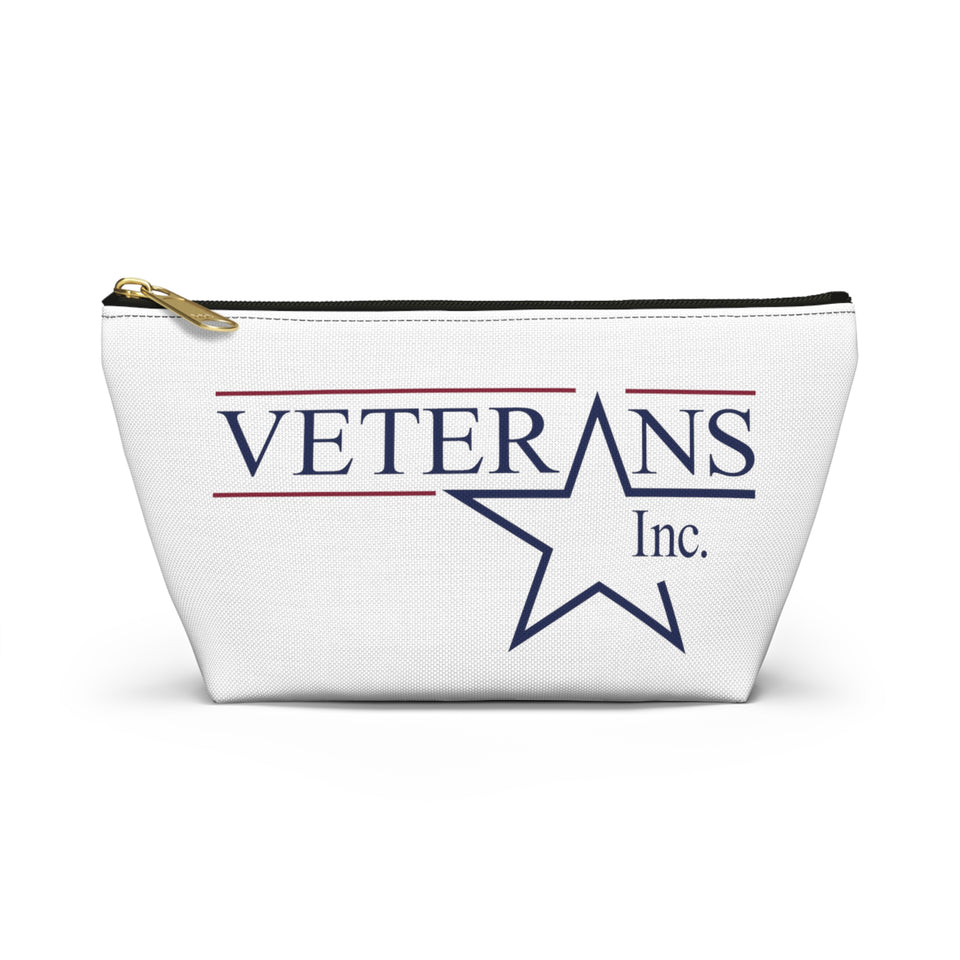 Accessory Pouch w T-bottom- White