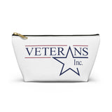Accessory Pouch w T-bottom- White