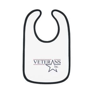 Baby Contrast Trim Jersey Bib