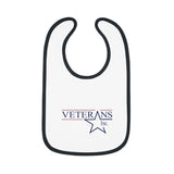 Baby Contrast Trim Jersey Bib