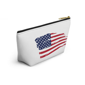 Accessory Pouch w T-bottom- Flag