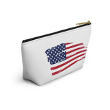 Accessory Pouch w T-bottom- Flag