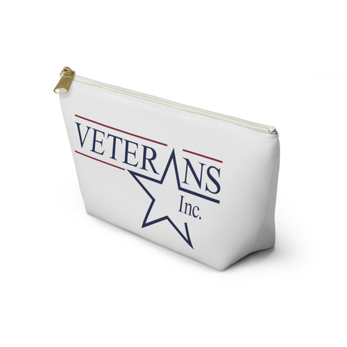 Accessory Pouch w T-bottom- White