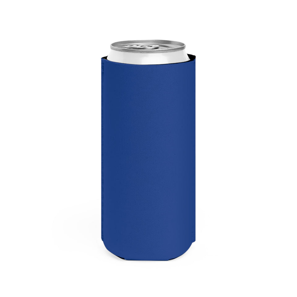 Slim Can Cooler- Blue